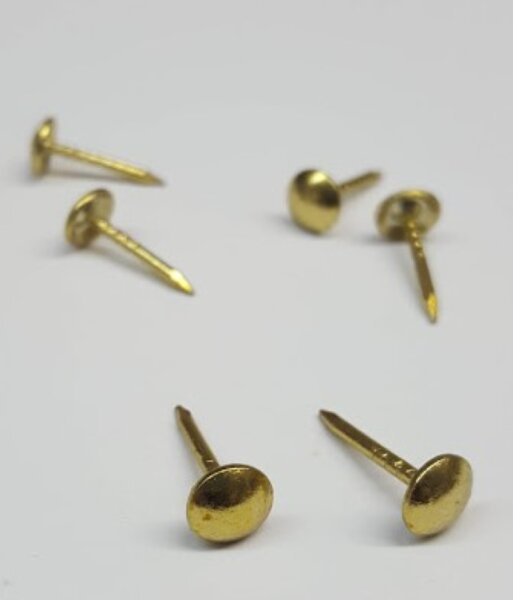 Ziernägel 20 1/3 Ø 6,5mm vermessingt 250 Stück